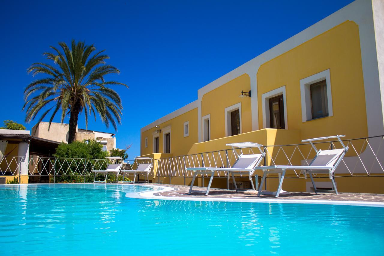 Hotel Arcangelo - Salina Santa Marina Salina Exteriör bild